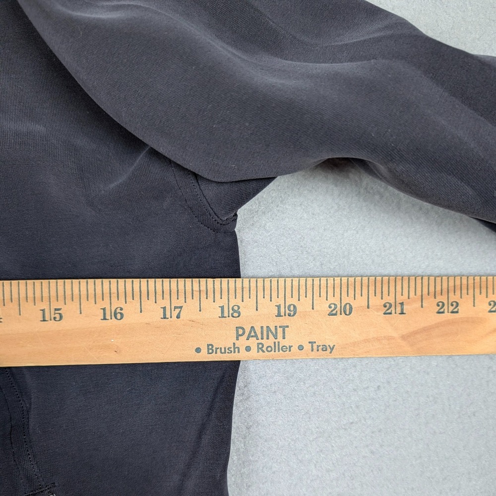 Lululemon Softstreme Dress Women 2 Dark Gray 1/2 Zip Long Sleeve Pockets Mini‎ - Picture 5 of 8